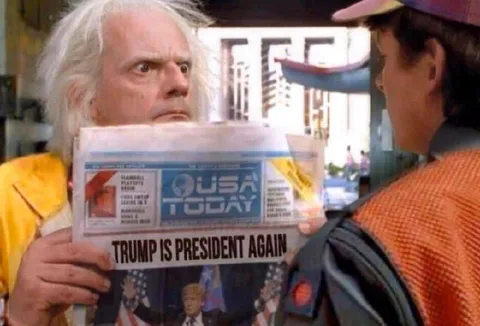 Trump Is President Again