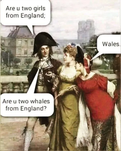 Two Whales from England