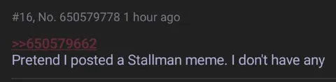 Pretend I Posted a Stallman Meme