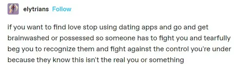 Stop Using Dating Apps for Love