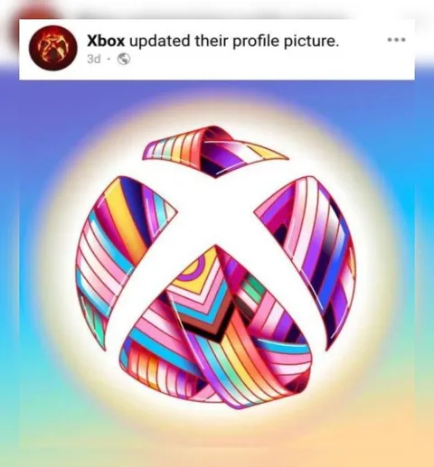 Xbox Gets a Colorful Profile Picture