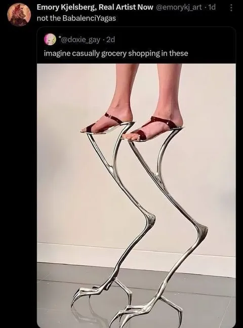 Casually Grocery Shopping in These
