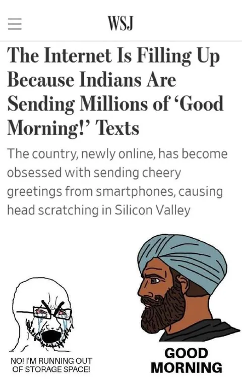 Indians Send Good Morning Texts