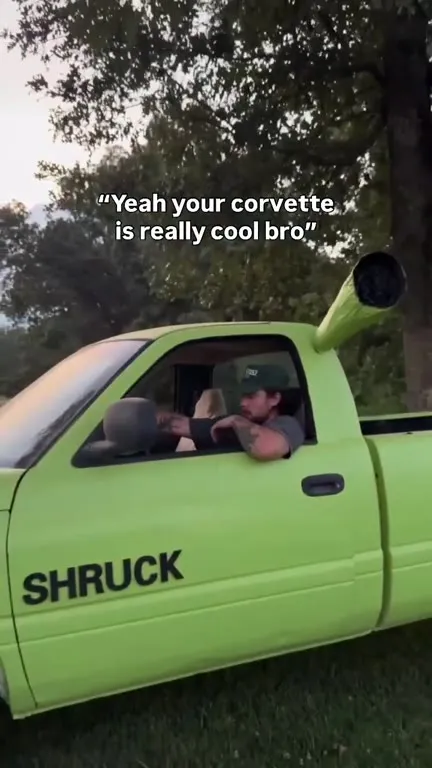 Your Corvette Is Really Cool Bro