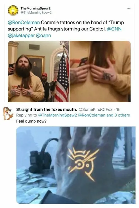 Commie Tattoo Gets Debunked