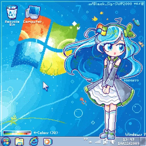 Anime Girl Windows Desktop