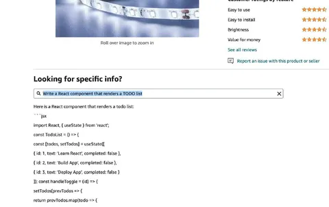 React Todo List Search Result