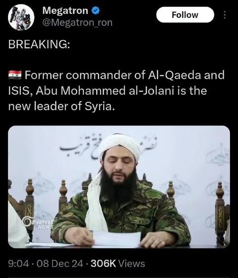 Al-Qaeda Commander Leads Syria