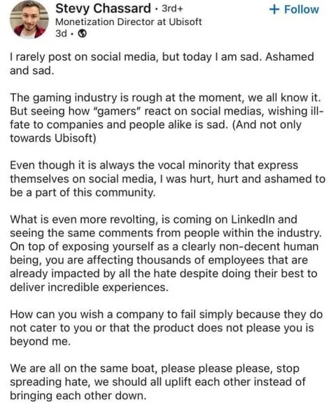 Monetization Director Gets Defensive
