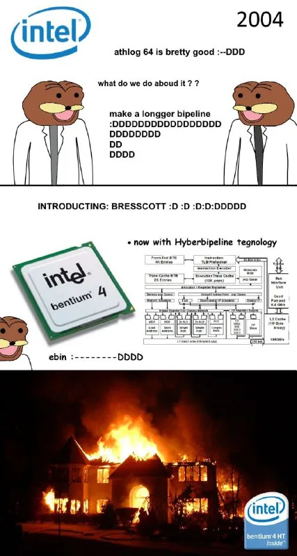 Pentium 4 Hyperpipeline Disaster
