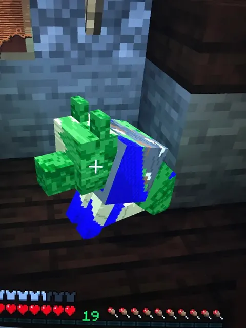 Сломанная модель в Minecraft