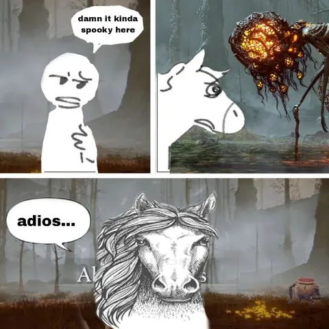 Damn It Kinda Spooky Here