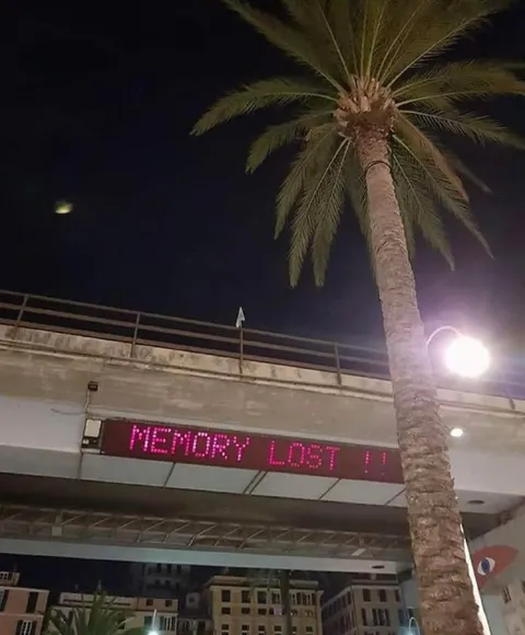 Memory Lost at Night