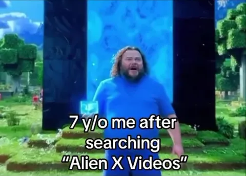 Seven-Year-Old After Alien X Videos