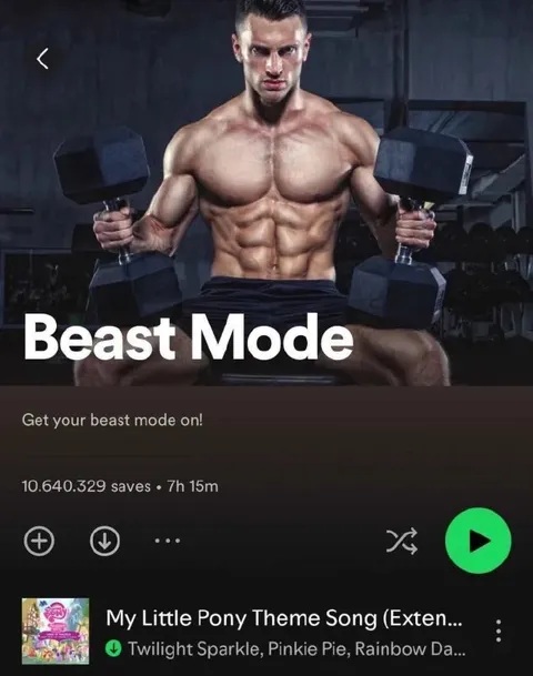 Beast Mode My Little Pony Workout