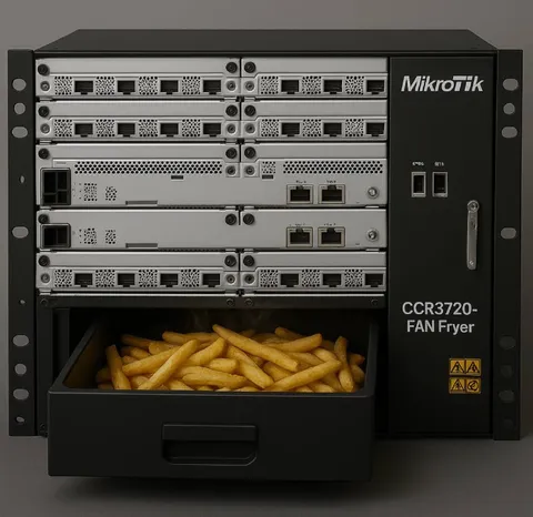 MikroTik French Fry Server