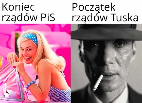 Koniec rządów PiS, początek rządów Tuska