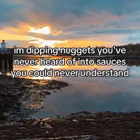 Nuggets Into Unfamiliar Sauces