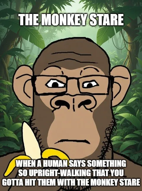 The Monkey Stare Reaction
