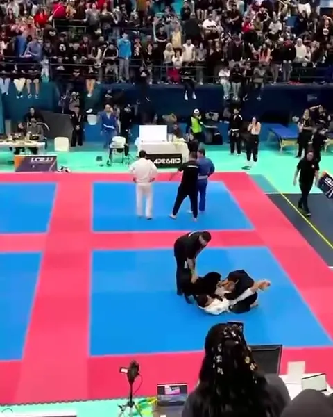 Медведь ворвался на турнир