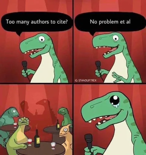 Too Many Authors to Cite