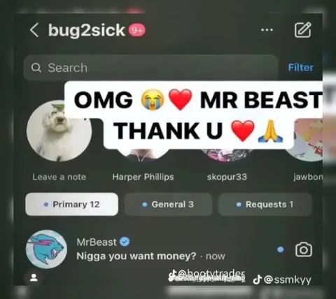 MrBeast Thank You Message