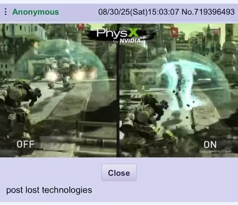 PhysX Off Versus On