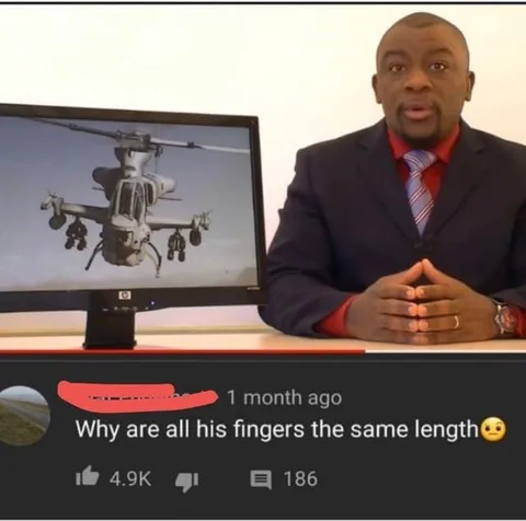 Why Are All His Fingers the Same Length