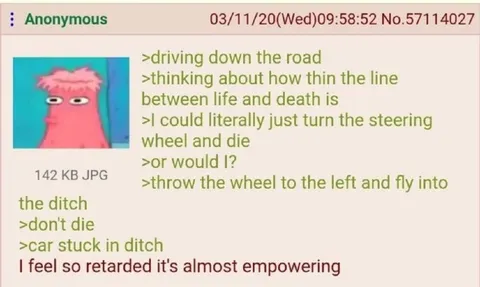 Driving Toward the Ditch