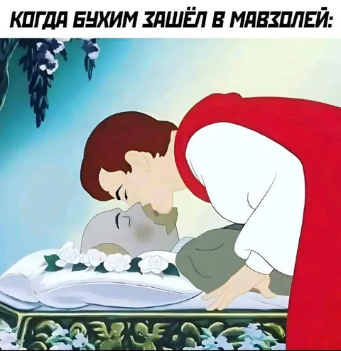 Когда бухим зашёл в мавзолей