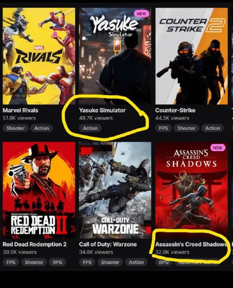 Yasuke Simulator Has More Views
