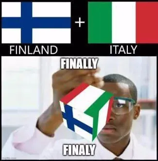 Finland and Italy Finally Unite