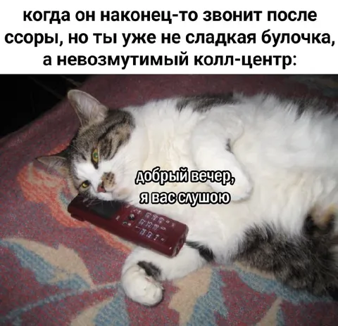 Невозмутимый колл-центр после ссоры