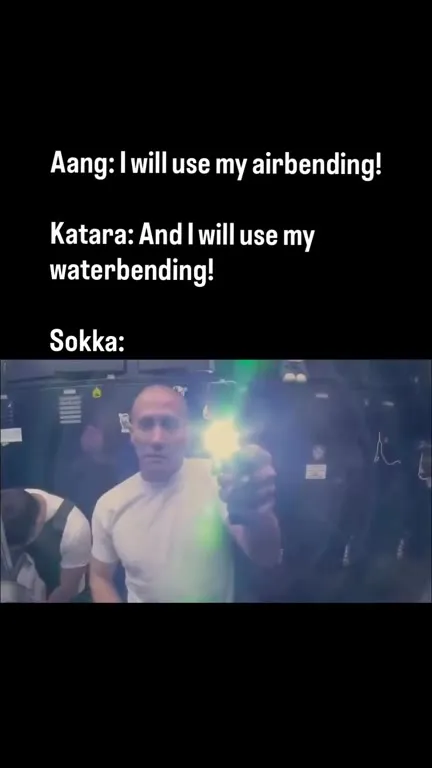 Sokka Uses Handbending