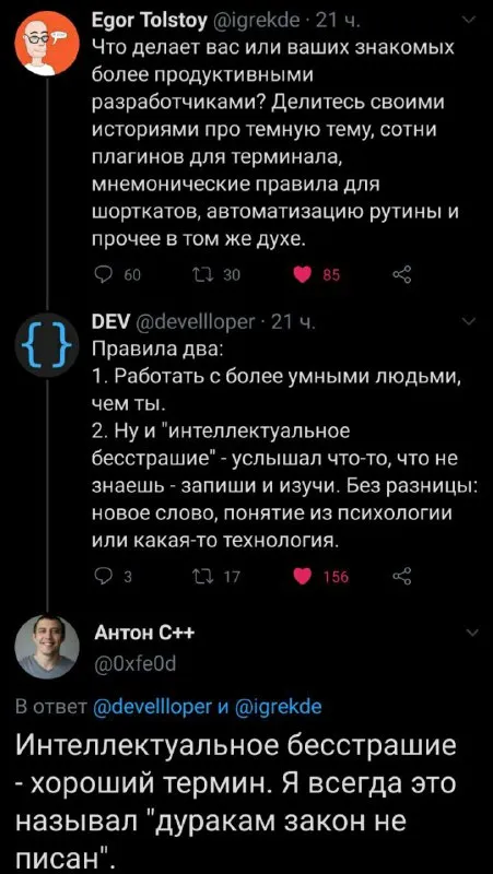 Интеллектуальное бесстрашие