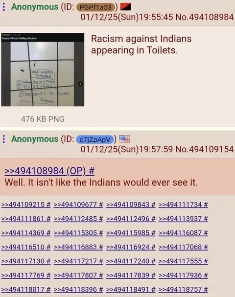 Indians Would Never See It