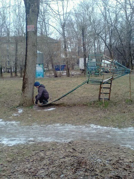 Качели для очень смелых