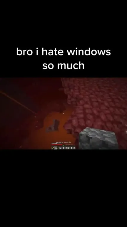 Minecraft Hates Windows