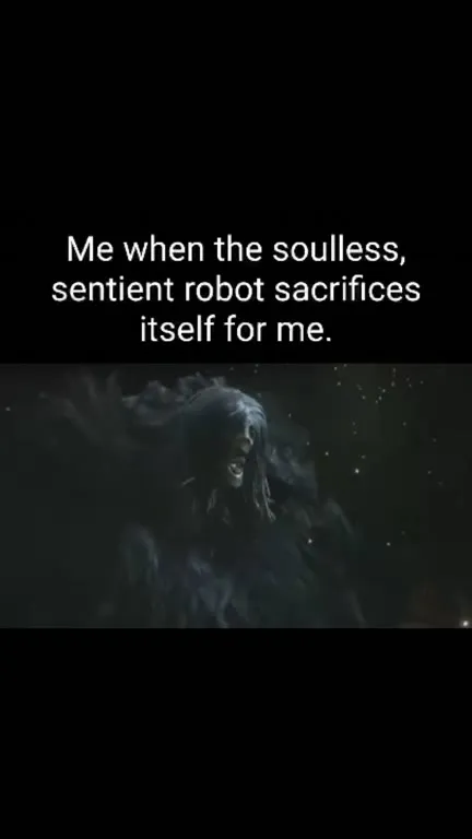 Soulless Robot Sacrifice Reaction