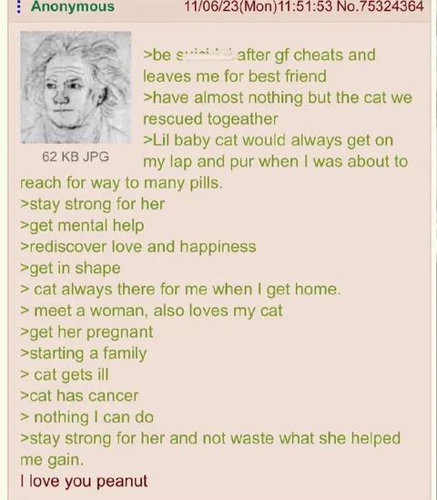 Cat Gives Life Meaning