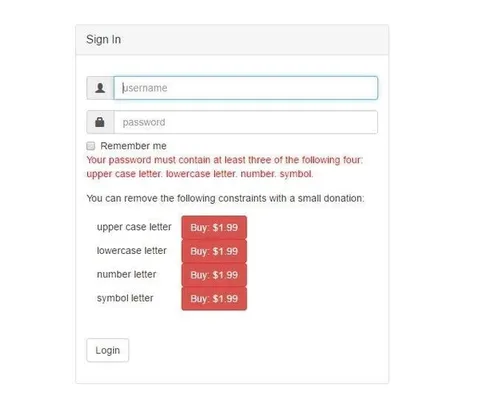 Pay to Fix Your Password