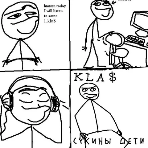 Human listens to KLA$