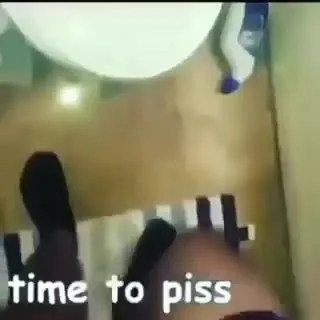 Time to Piss Toilet POV