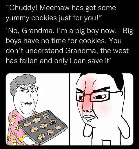 Big Boy Has No Time for Cookies