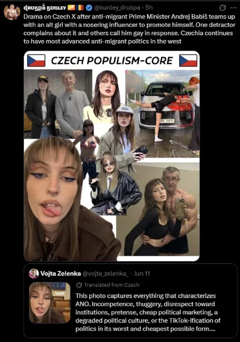 Czech Populism-Core Collage