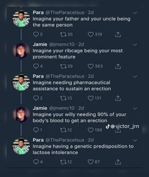 Imagine Your Willy Needing Blood