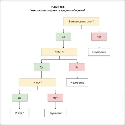 Уместно ли аудиосообщение