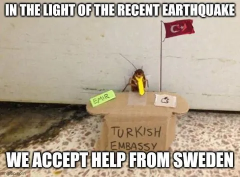 Turkish Embassy Accepts Swedish Help