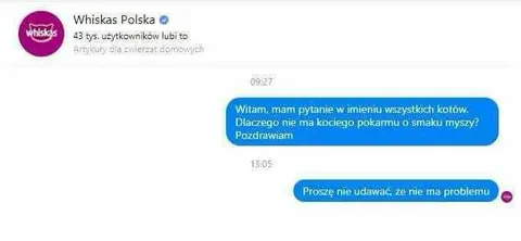 Koci pokarm o smaku myszy