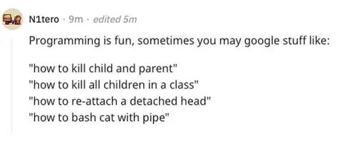 Programming Google Search History